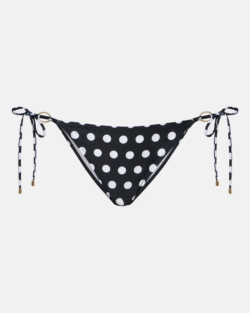 Alexandra Miro Slip bikini Alex a pois Nero