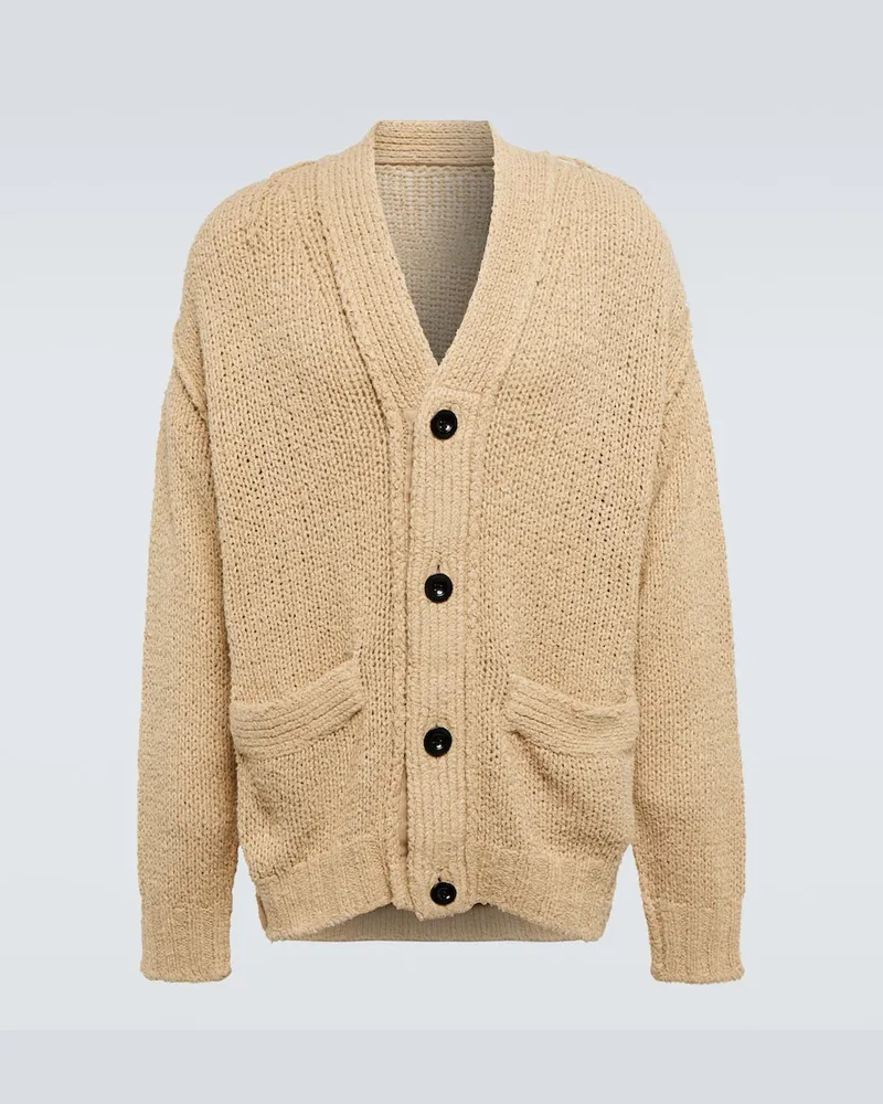 Sacai Cardigan in cotone Beige
