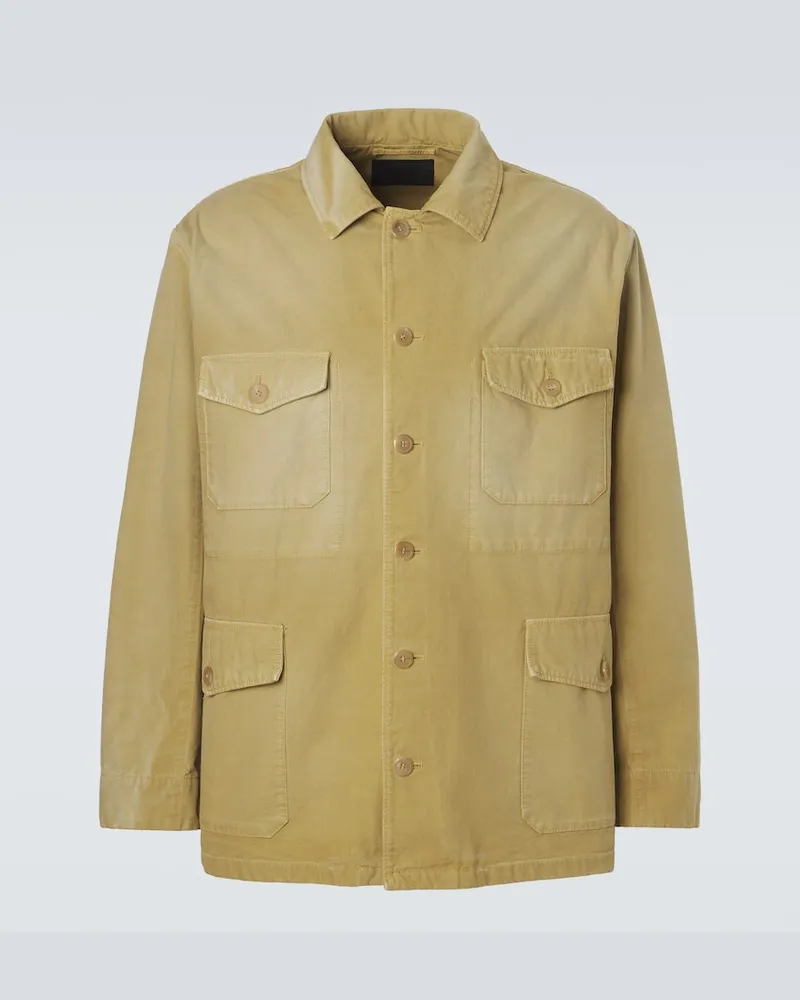 Prada Giacca in cotone Beige