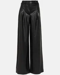 Veronica Beard Pantaloni Rennert in similpelle Nero