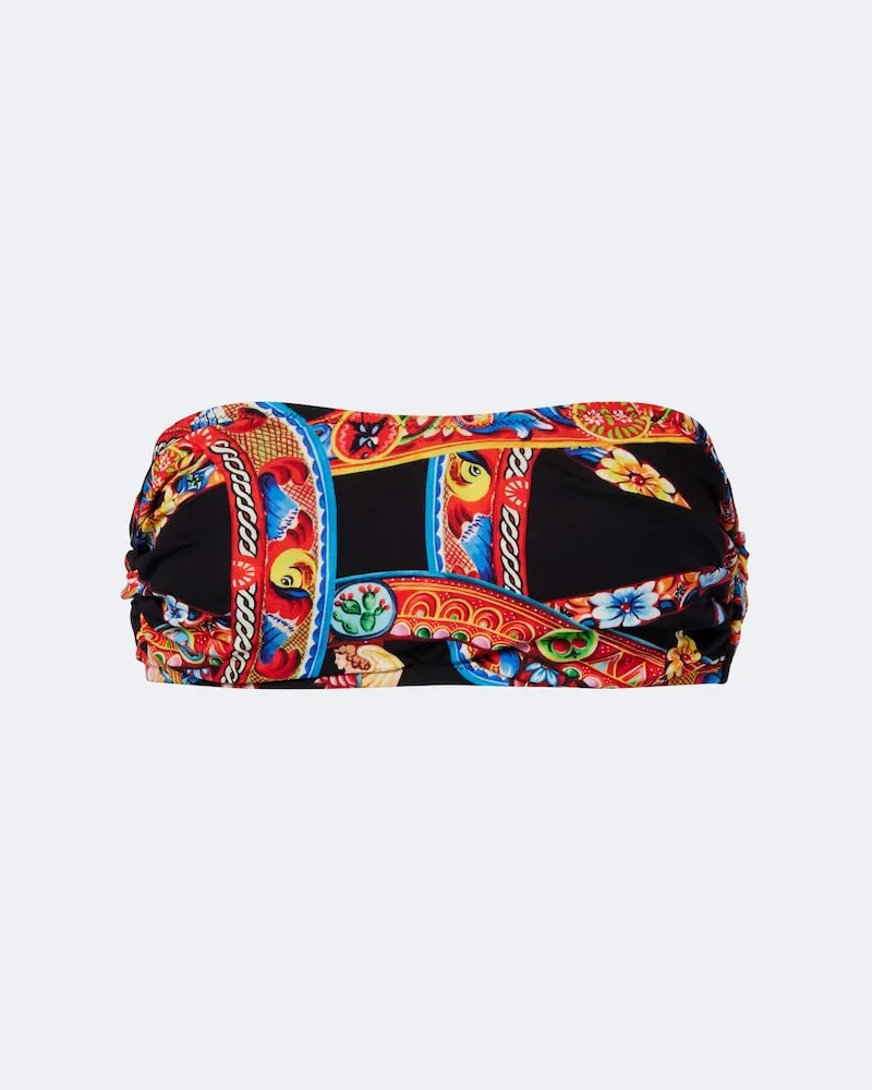 Dolce & Gabbana Top Caretto a fascia Multicolore