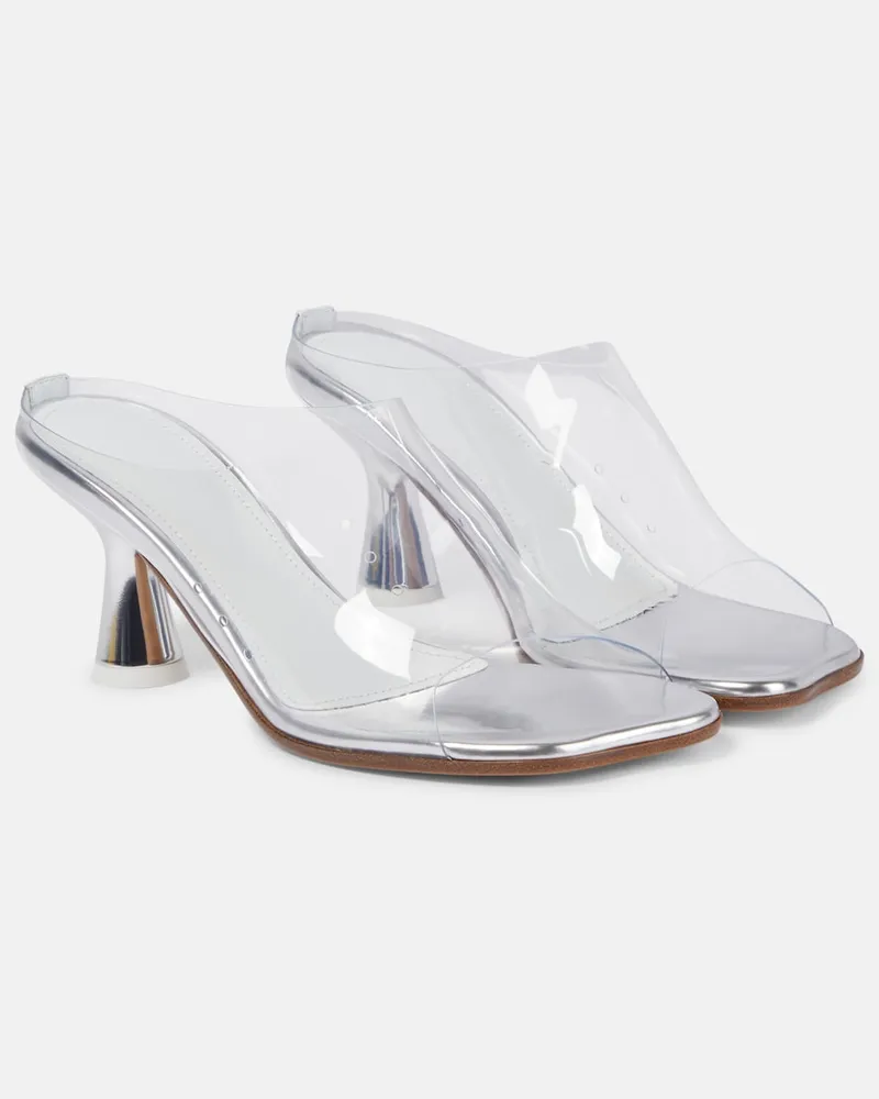 Maison Margiela Sandali in PVC Argento