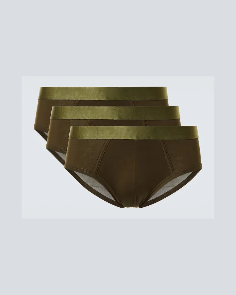 CDLP Set di 3 slips Beige