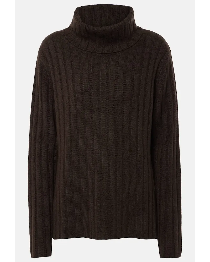 Lisa Yang Dolcevita Raphaella in cashmere Marrone