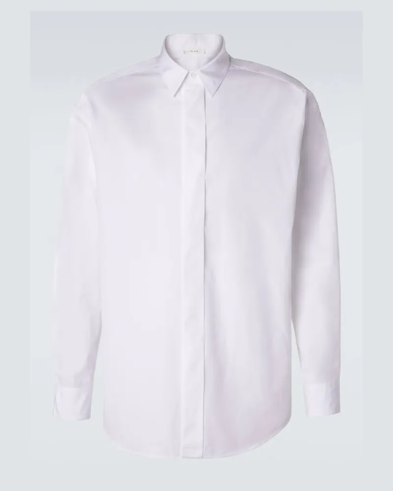 The Row Camicia Nilo in cotone Bianco