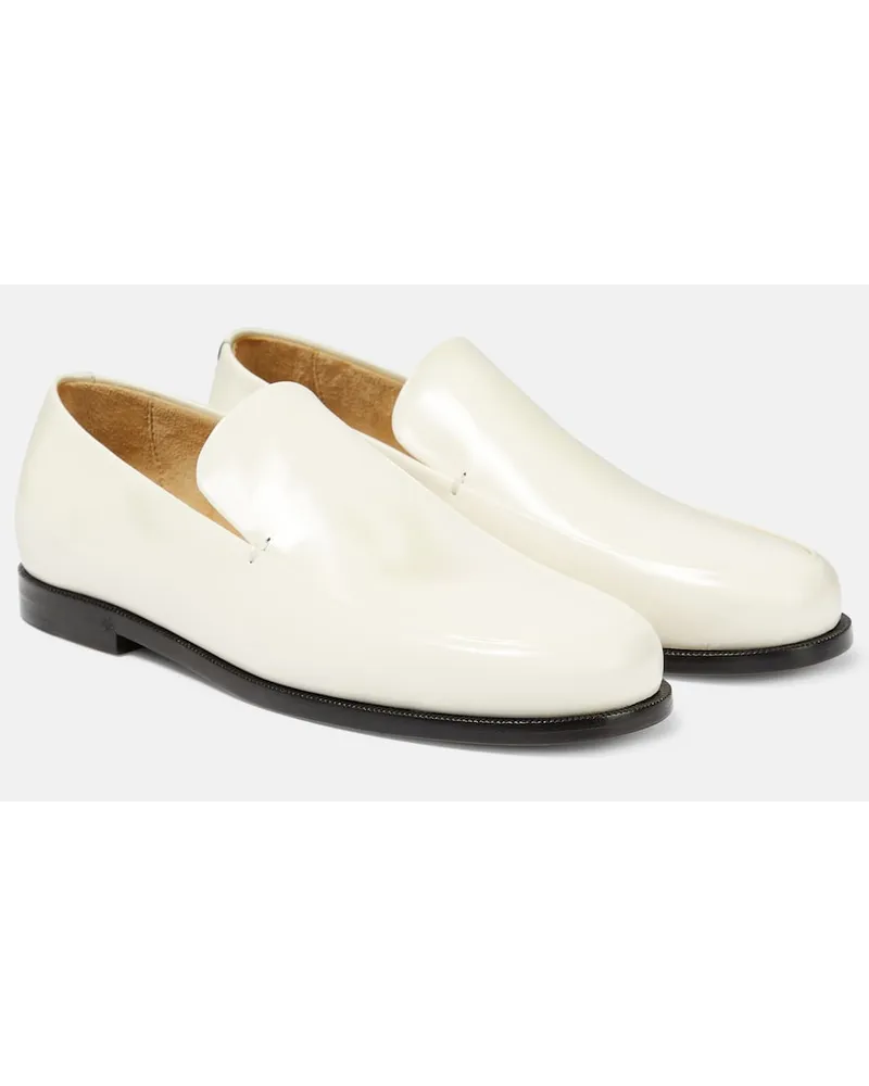 KHAITE Mocassini Alessio in pelle Bianco
