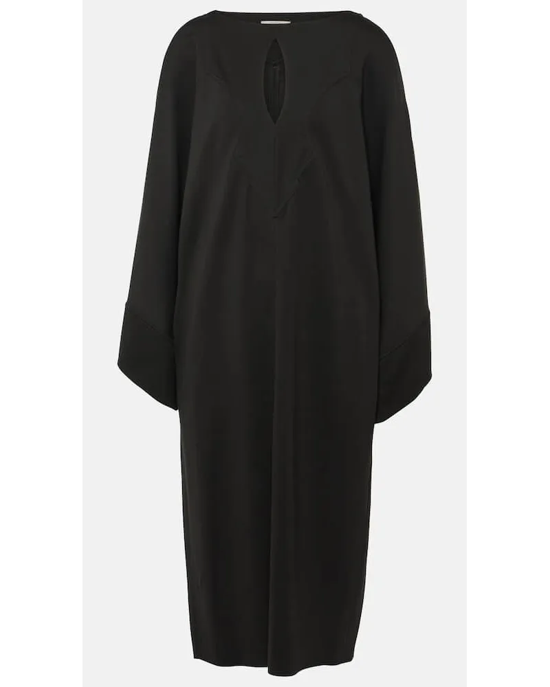 Dorothee Schumacher Abito midi con cut-out Nero