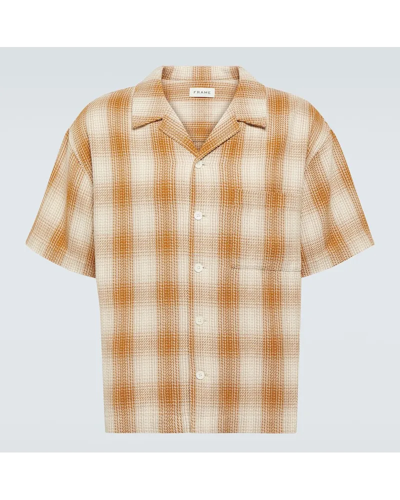 Frame Denim Camicia in cotone a quadri Multicolore