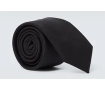 Cravatta in misto lana
