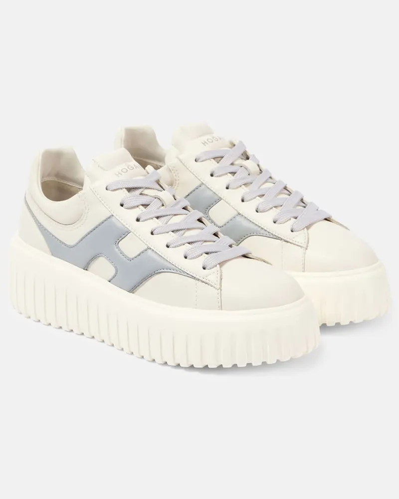 Hogan Sneakers H-Stripes in pelle Multicolore