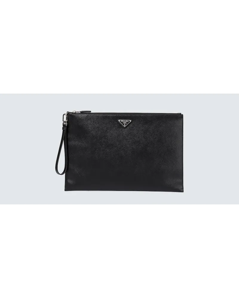 Prada Bustina in pelle Nero
