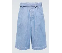 Shorts oversize di jeans