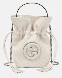 Gucci Secchiello Gucci Blondie Mini in pelle Bianco