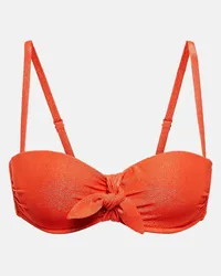 Heidi Klein Top bikini a fascia Morocco Rosso