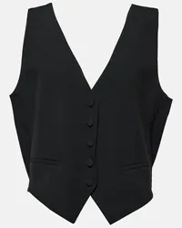 Nina Ricci Gilet in cady Nero