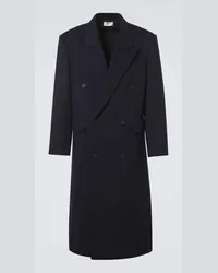 The Row Cappotto Velasco in cashmere Blu