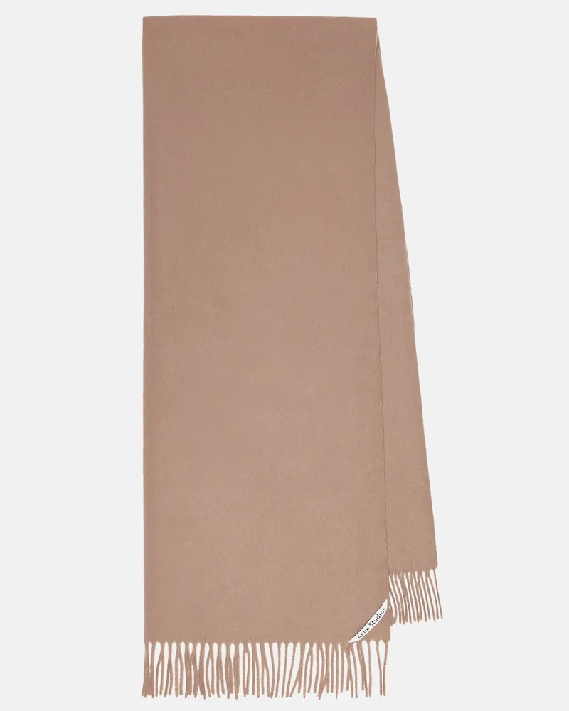 Acne Studios Sciarpa Canada New in lana Marrone