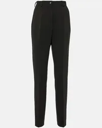 Dolce & Gabbana Pantaloni a vita alta Nero