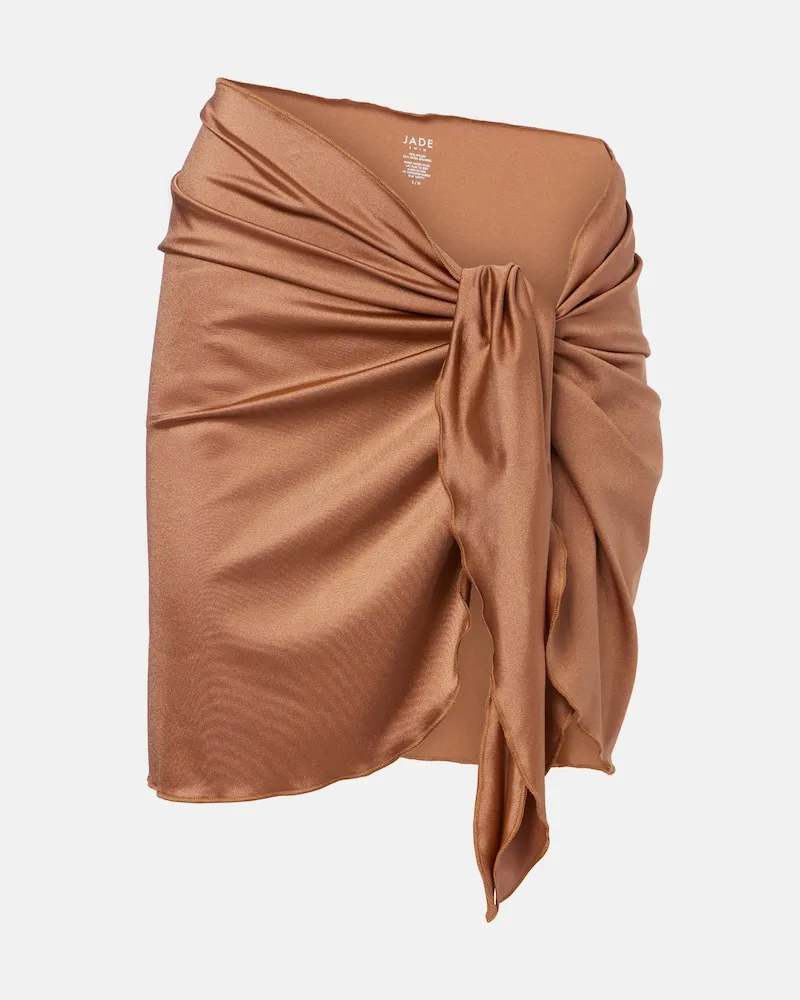 JADE SWIM Copricostume Nyla Marrone