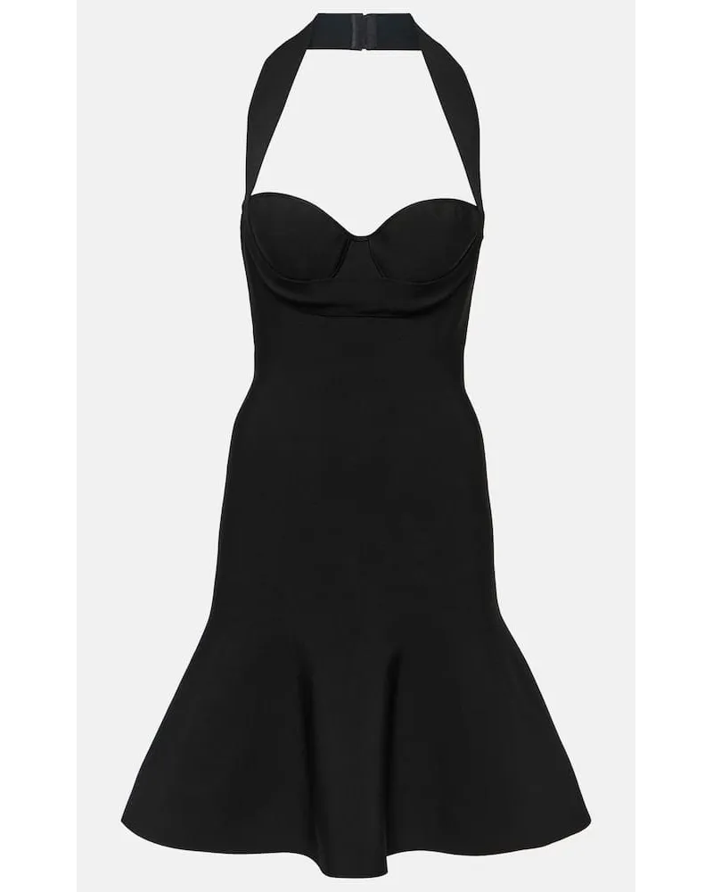 Alaïa AlaÃ¯a Miniabito in maglia Nero