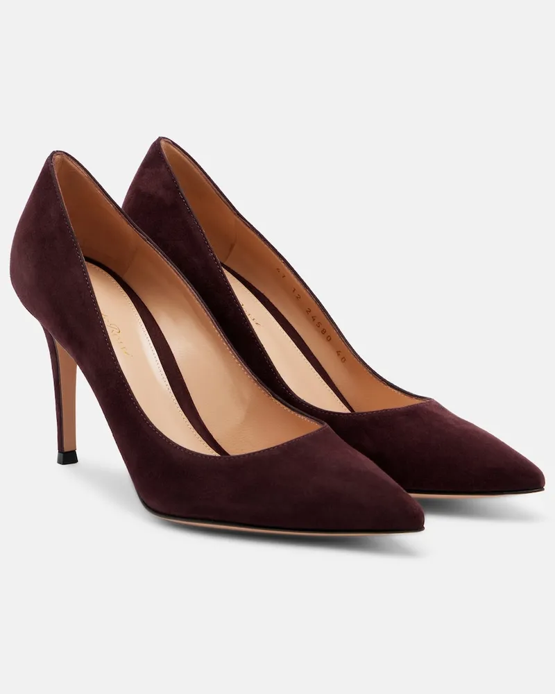 Gianvito Rossi Pumps Gianvito in suede Marrone
