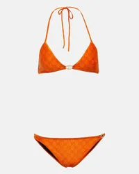 Gucci Bikini GG in jersey Arancione