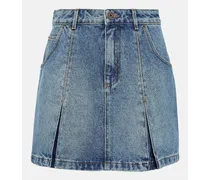 Balmain Minigonna di jeans Blu