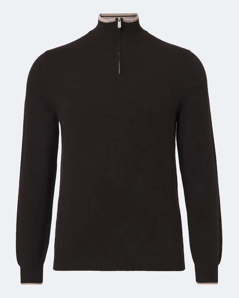 Fedeli Pullover in cashmere Marrone