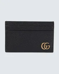 Gucci Portacarte GG Marmont in pelle Nero