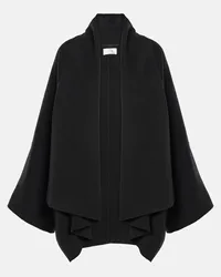 The Row Cappotto a portafoglio Mavis in cashmere Nero