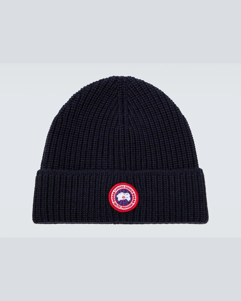 Canada Goose Berretto Arctic Disc Toque in lana Blu