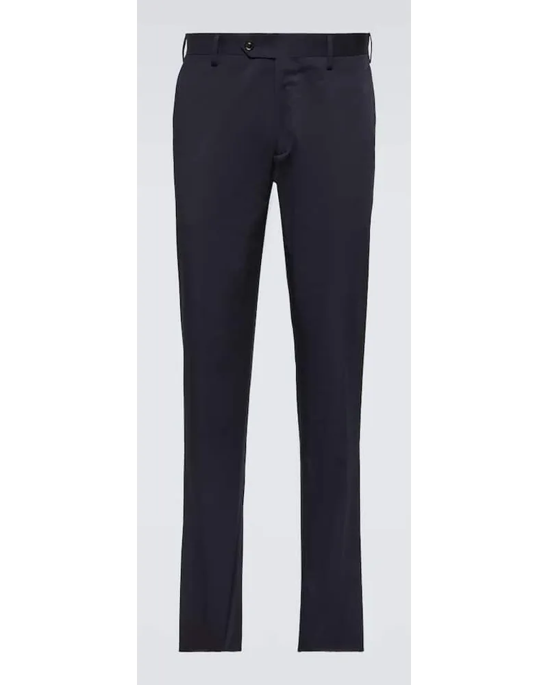 LARDINI Pantaloni regular in cotone Blu
