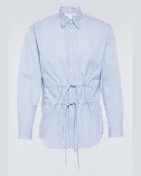 Comme des Garçons Comme des Garçons Shirt Camicia in popeline di cotone a righe Multicolore