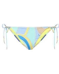 Emilio Pucci Slip bikini a stampa Blu