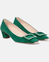 Roger Vivier Pumps Belle Vivier 45 in suede Verde