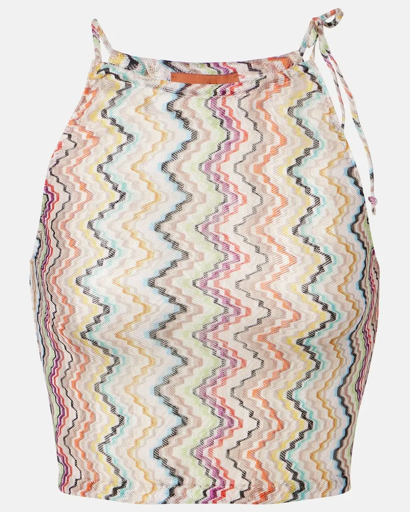 Missoni Top a zig-zag Multicolore