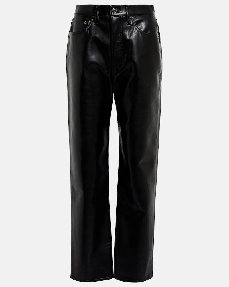 AGOLDE Pantaloni 90s Pinch Waist Nero