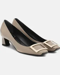 Roger Vivier Pumps Trompette 45 in vernice Grigio