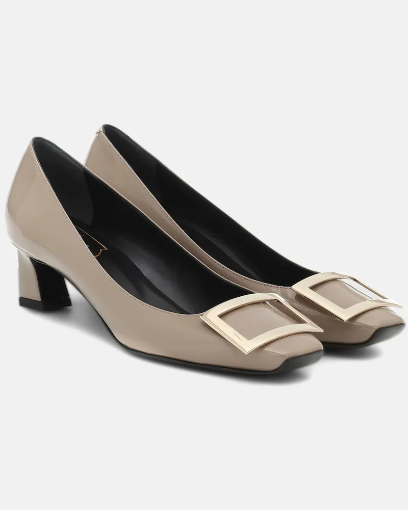 Roger Vivier Pumps Trompette 45 in vernice Grigio