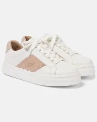 Chloé Chloé Sneakers Lauren in pelle Bianco