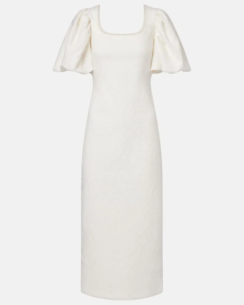 Max Mara Abito da cocktail Quiz con stampa floreale Bianco