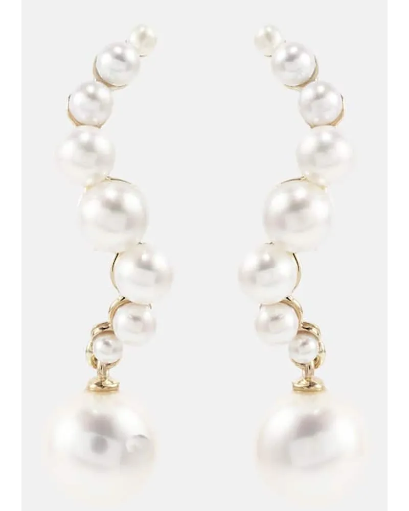 MATEO Orecchini in oro 14kt con perle Oro