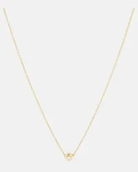 Melissa Kaye Collana Audrey Small in oro 18k con diamante Oro