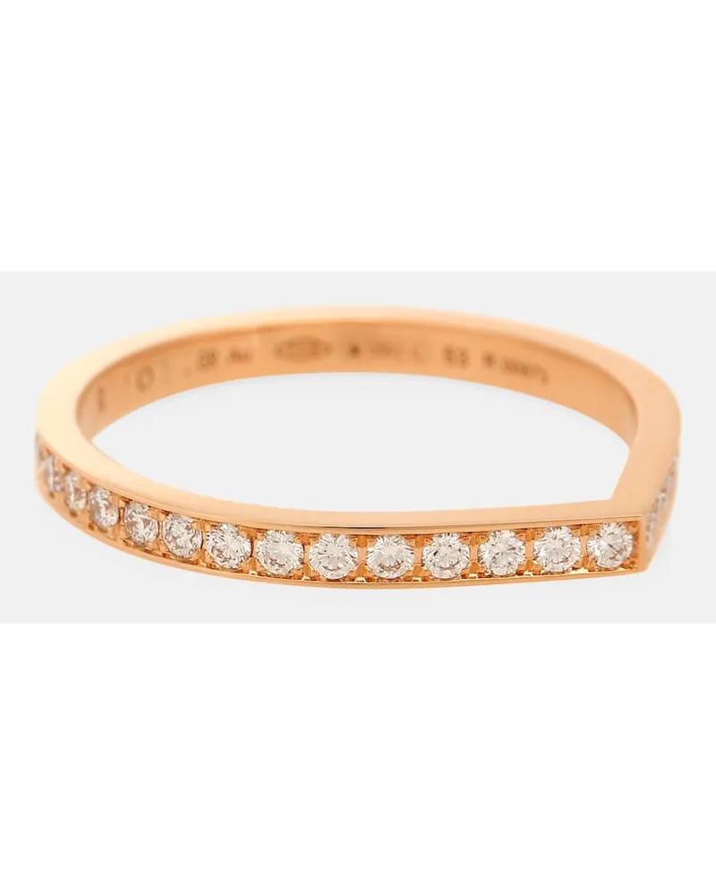 Repossi Anello Antifer in oro rosa 18kt e diamanti bianchi Oro