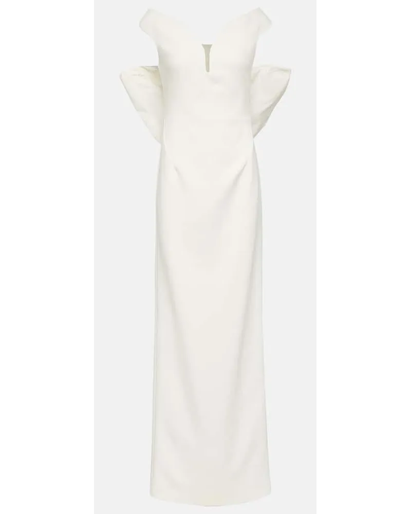 Safiyaa Bridal - Abito lungo Damona Bianco