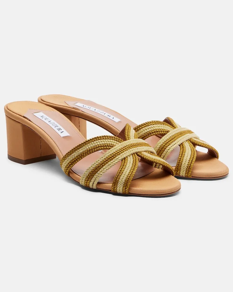 Aquazzura Sandali Day Dream Oro
