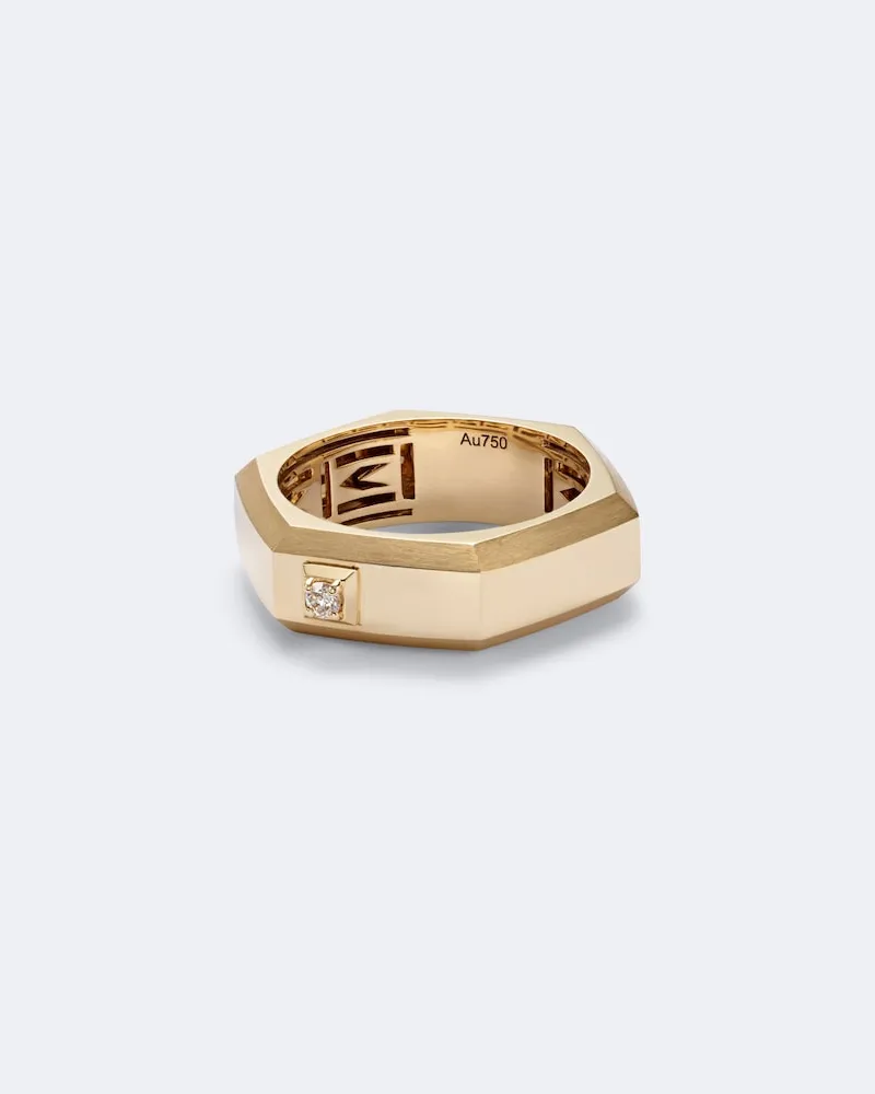 Messika Anello Moderniste Medium in oro 18kt con diamante Oro
