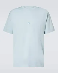 Givenchy T-shirt in cotone con logo Blu