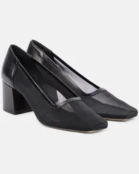 SOULIERS MARTINEZ Pumps Balles in tulle Nero