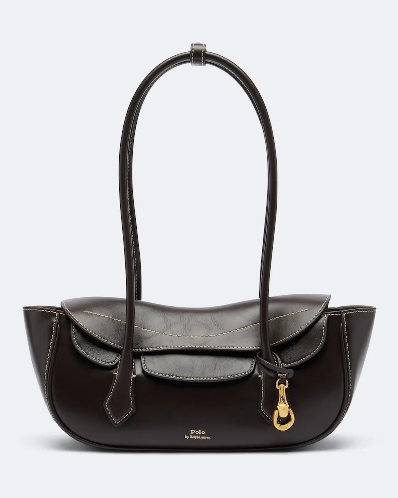Ralph Lauren Borsa a spalla Blaze Small in pelle Marrone